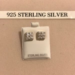 Sterling silver earring